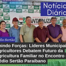 Cmara de So Jos de Espinharas participa de encontro do Mdio serto Paraibano na cidade de Santa Luzia