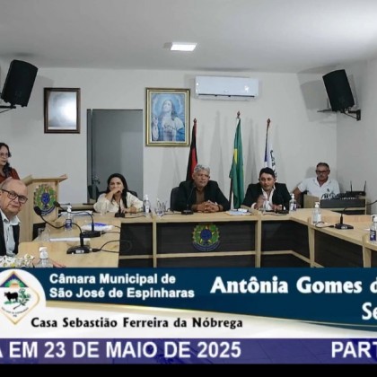 Plenrio da cmara de So Jos de Espinharas aprova o texto da LDO de 2026