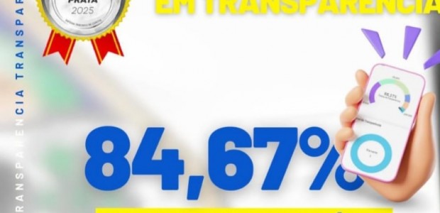 C�mara de S�o Jos� de Espinharas conquista Medalha de Prata em Transpar�ncia P�blica