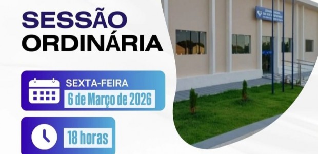Primeira sess�o ordin�ria de 2026 na c�mara de S�o Jos� de Espinharas ser� realizada na pr�xima sexta-feira, dia 6 de Mar�o