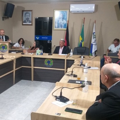 Vereadores participam de mais uma sesso ordinria da cmara de So Jos de Espinharas