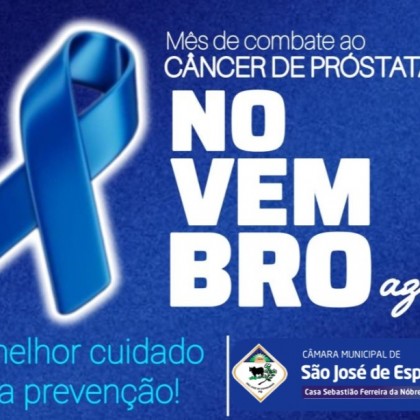 Cmara de So Jos de Espinharas destaca a Campanha do Novembro Azul