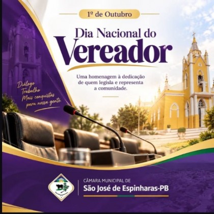 Homenagem ao dia do Vereador